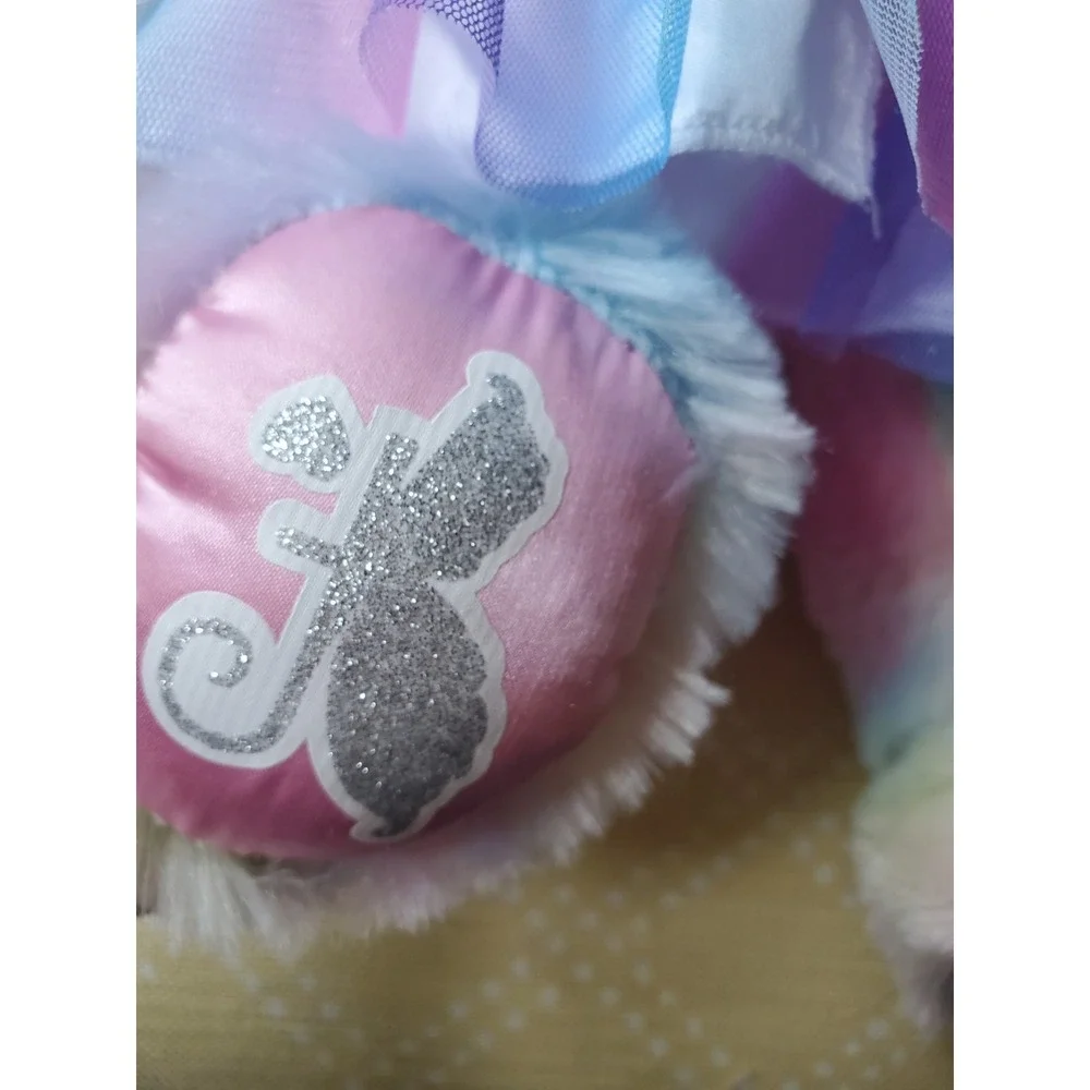 Build A Bear Fairy Bear Plush Pastel Tie Dye 16